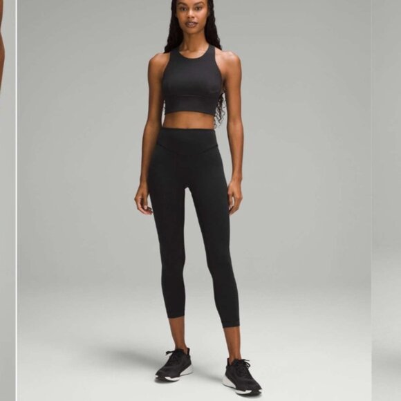 LULULEMON black Wunder Under SmoothCover High-Rise Tight 25" - Picture 5 of 10